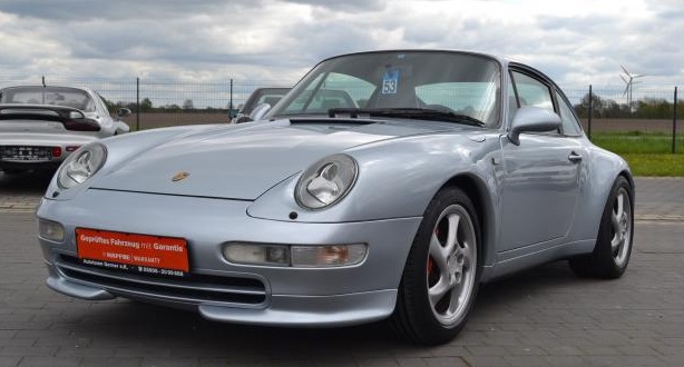 Left hand drive PORSCHE 911 993 CARRERA 2 COUPE